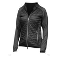 Black - Front - Hy Womens-Ladies Synergy Lightweight Padded Jacket