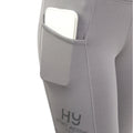 Pencil Point Grey - Side - Hy Sport Active Womens-Ladies Horse Riding Tights