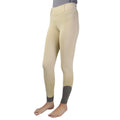 Beige-Pencil Point Grey - Front - Hy Sport Active Womens-Ladies Horse Riding Tights