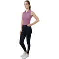 Grape - Back - Hy Womens-Ladies Synergy Polo Shirt