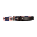 Navy-Rose - Front - Hy Unisex Adult Synergy Collection Leather Polo Belt