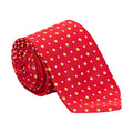 Red-Gold - Side - Supreme Products Unisex Adult Diamond Show Tie