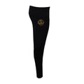 Black-Gold - Back - Supreme Products Womens-Ladies Show Rider Active Leggings
