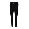 Black-Gold - Side - Supreme Products Womens-Ladies Show Rider Active Leggings