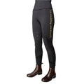 Black-Gold - Lifestyle - Supreme Products Womens-Ladies Show Rider Active Leggings