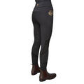 Black-Gold - Pack Shot - Supreme Products Womens-Ladies Show Rider Active Leggings