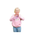Baby Pink - Back - British Country Collection Childrens-Kids Just A Girl Who Loves Ponies Hoodie