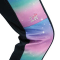 Navy - Close up - Little Rider Girls Dazzling Night Horse Riding Tights