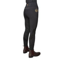 Black-Gold - Back - Supreme Products Girls Show Rider Active Leggings
