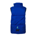 Cobalt Blue - Back - Little Knight Childrens-Kids Farm Collection Padded Riding Gilet