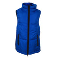 Cobalt Blue - Front - Little Knight Childrens-Kids Farm Collection Padded Riding Gilet