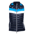 Navy-White-Blue - Front - Coldstream Womens-Ladies Southdean Quilted Gilet