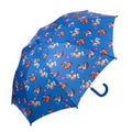 Cobalt Blue - Back - Hy Childrens-Kids Thelwell Collection Race Stick Umbrella
