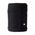 Black - Front - Hy Unisex Adult Melrose Cable Knit Snood