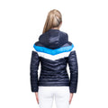 Navy-Blue-White - Lifestyle - Coldstream Womens-Ladies Southdean Quilted Coat