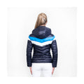 Navy-White-Blue - Front - Coldstream Womens-Ladies Southdean Quilted Coat