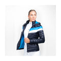 Navy-White-Blue - Lifestyle - Coldstream Womens-Ladies Southdean Quilted Coat