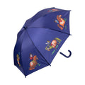 Navy - Back - Hy Childrens-Kids Thelwell Collection Stick Umbrella