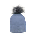 Riviera Blue - Front - Hy Childrens-Kids Synergy Diamante Beanie