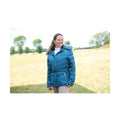 Cool Slate Blue - Close up - Coldstream Womens-Ladies Cornhill Padded Jacket