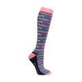 Riviera Blue-Navy - Lifestyle - HyFASHION Womens-Ladies Dorris The Dachshund Socks (Pack of 3)