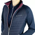 Navy-Fig - Side - Hy Womens-Ladies Synergy Elevate Sync Lightweight Padded Jacket