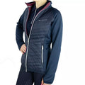 Navy-Fig - Front - Hy Womens-Ladies Synergy Elevate Sync Lightweight Padded Jacket