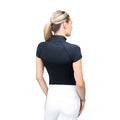 Black - Back - Coldstream Womens-Ladies Midlem Short-Sleeved Base Layer Top