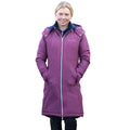 Fig-Navy - Front - Hy Womens-Ladies Synergy Guard Waterproof Jacket