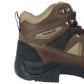Brown - Side - Hy Womens-Ladies Wetton Walking Boots