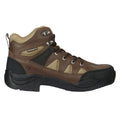 Brown - Front - Hy Womens-Ladies Wetton Walking Boots