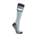 Purple-Moss - Back - Hy Womens-Ladies Socks (Pack of 3)