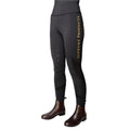 Black-Gold - Front - Supreme Products Womens-Ladies Active Show Rider Jogging Bottoms