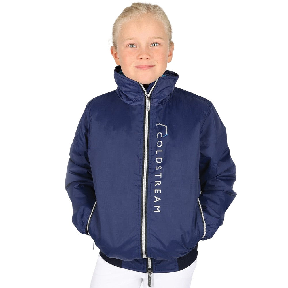 Navy - Front - Coldstream Girls Blouson Jacket