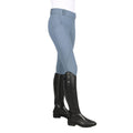 Blue - Side - Coldstream Womens-Ladies Horse Riding Tights