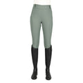 Sage - Front - Coldstream Womens-Ladies Horse Riding Tights