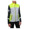 Yellow-Silver - Front - Silva Flash Womens-Ladies Lightweight Reflective Gilet