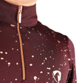 Plum-Rose Gold - Pack Shot - HyFASHION Childrens-Kids Enchanted Collection Base Layer Top
