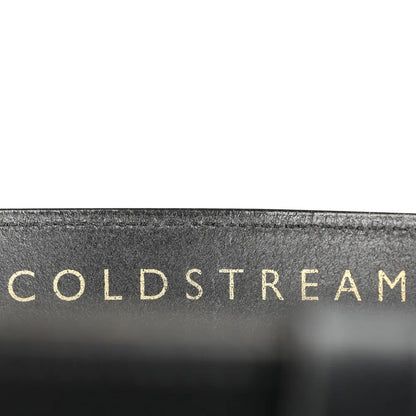 Black-Gold - Back - Coldstream Hutton Diamante Leather Waist Belt