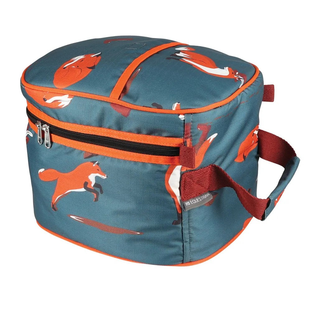 Green-Red-Pumpkin - Front - Hy Frivolous Fox Hat Bag