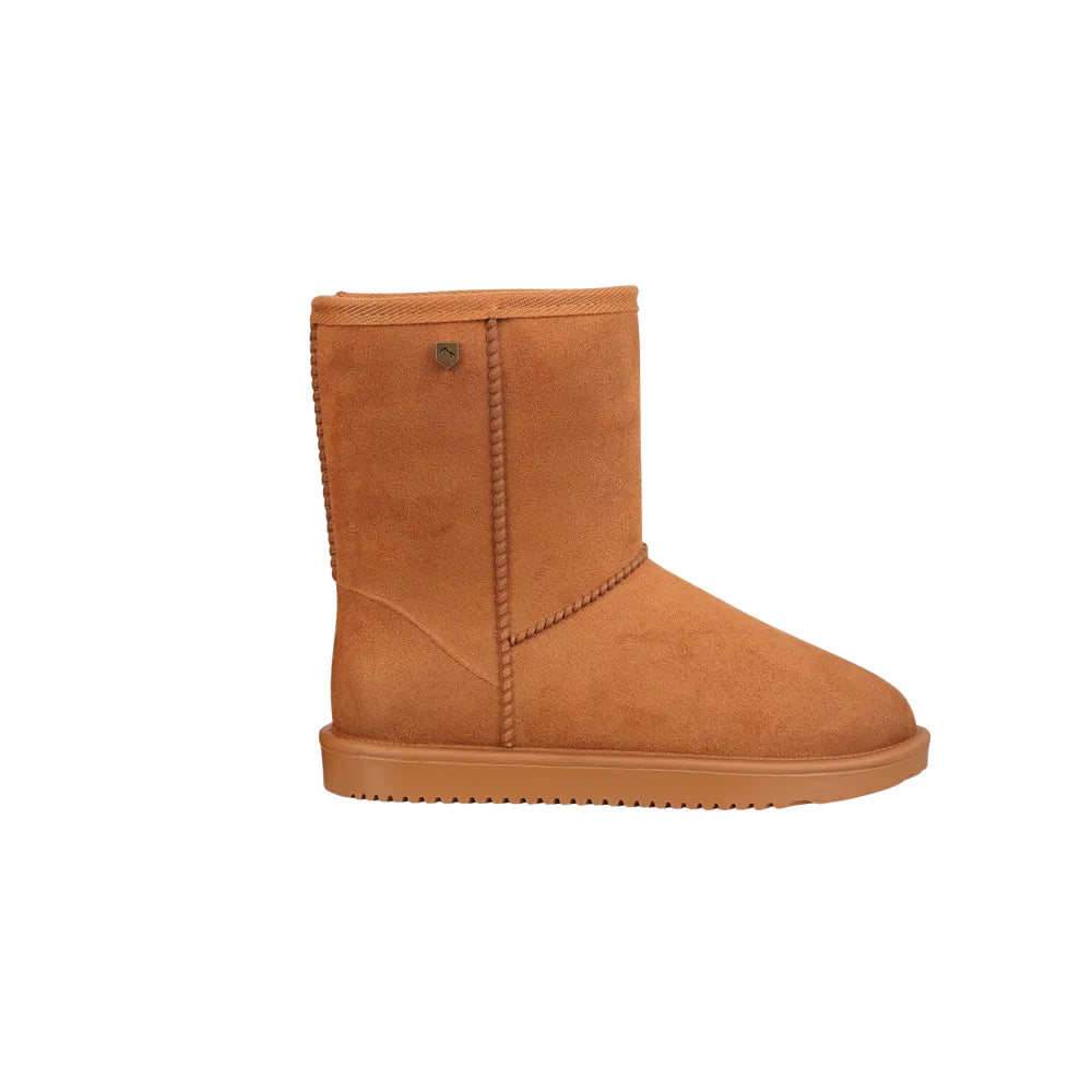 Camel - Side - Hy Childrens-Kids Chisworth Fleece Waterproof Ankle Boots