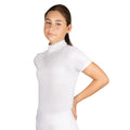 White - Back - Hy Childrens-Kids Roka Regal Show Shirt