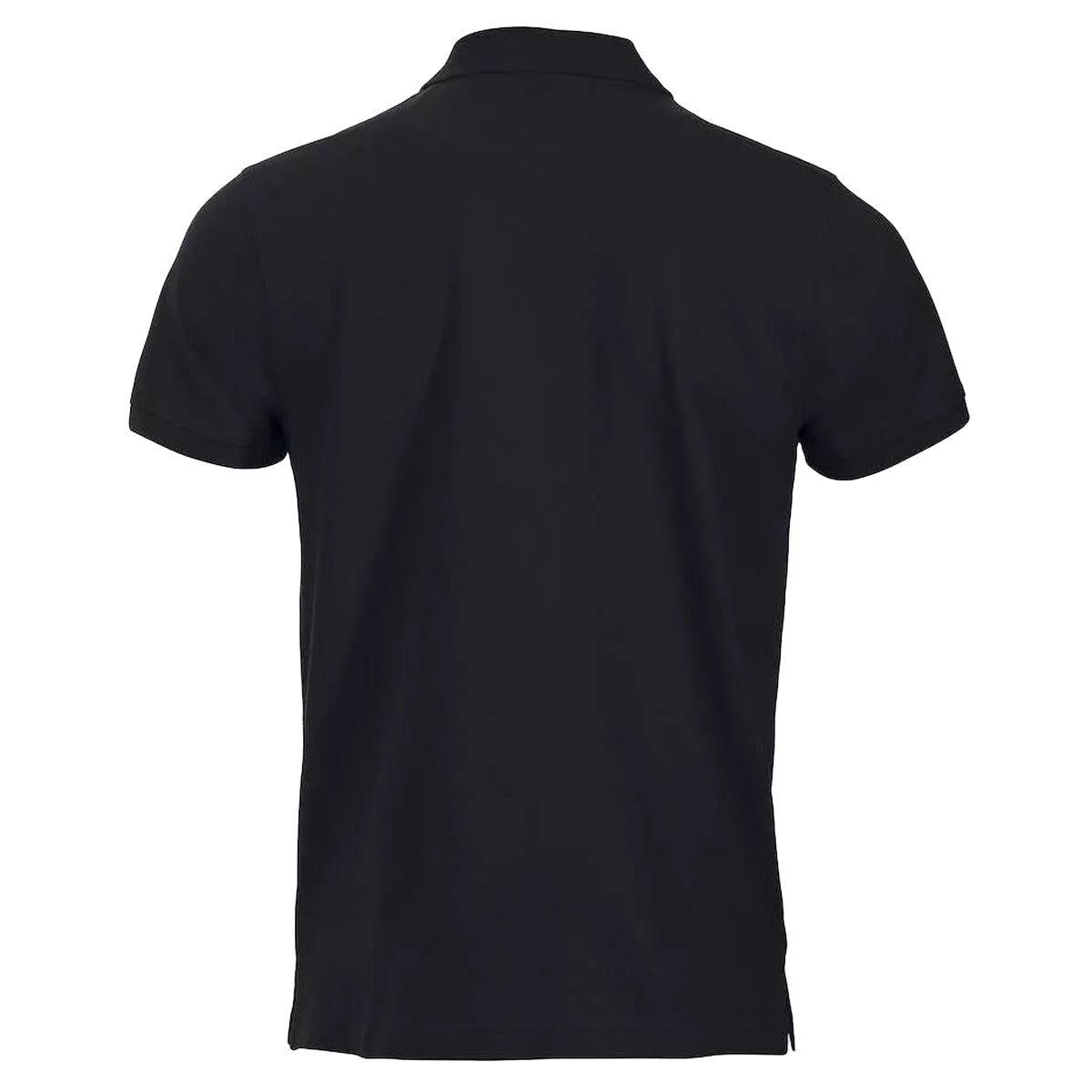 Black - Back - Lincoln Unisex Adult Polo Shirt