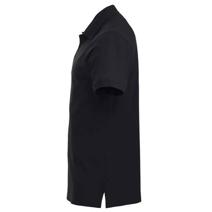 Black - Side - Lincoln Unisex Adult Polo Shirt