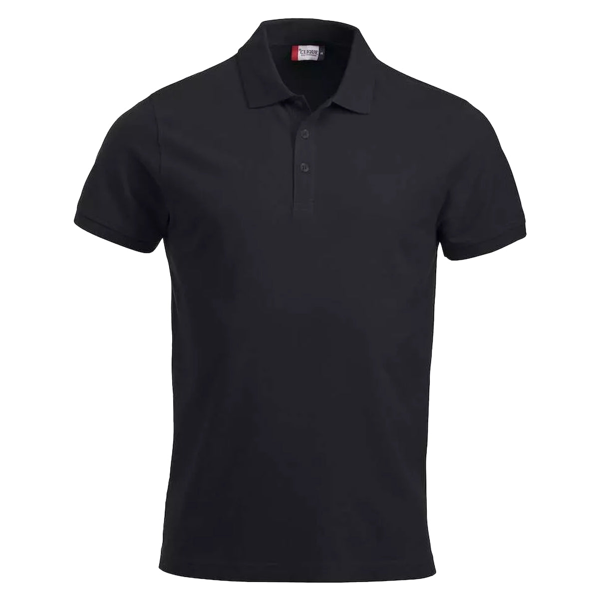 Black - Front - Lincoln Unisex Adult Polo Shirt