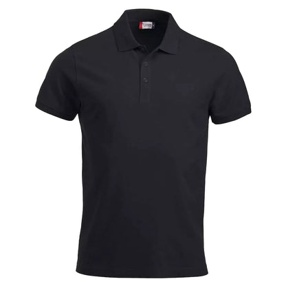 Black - Front - Lincoln Unisex Adult Polo Shirt