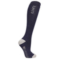 Navy - Front - Hy Childrens-Kids Elevate Allure Bamboo Socks (Pack of 2)