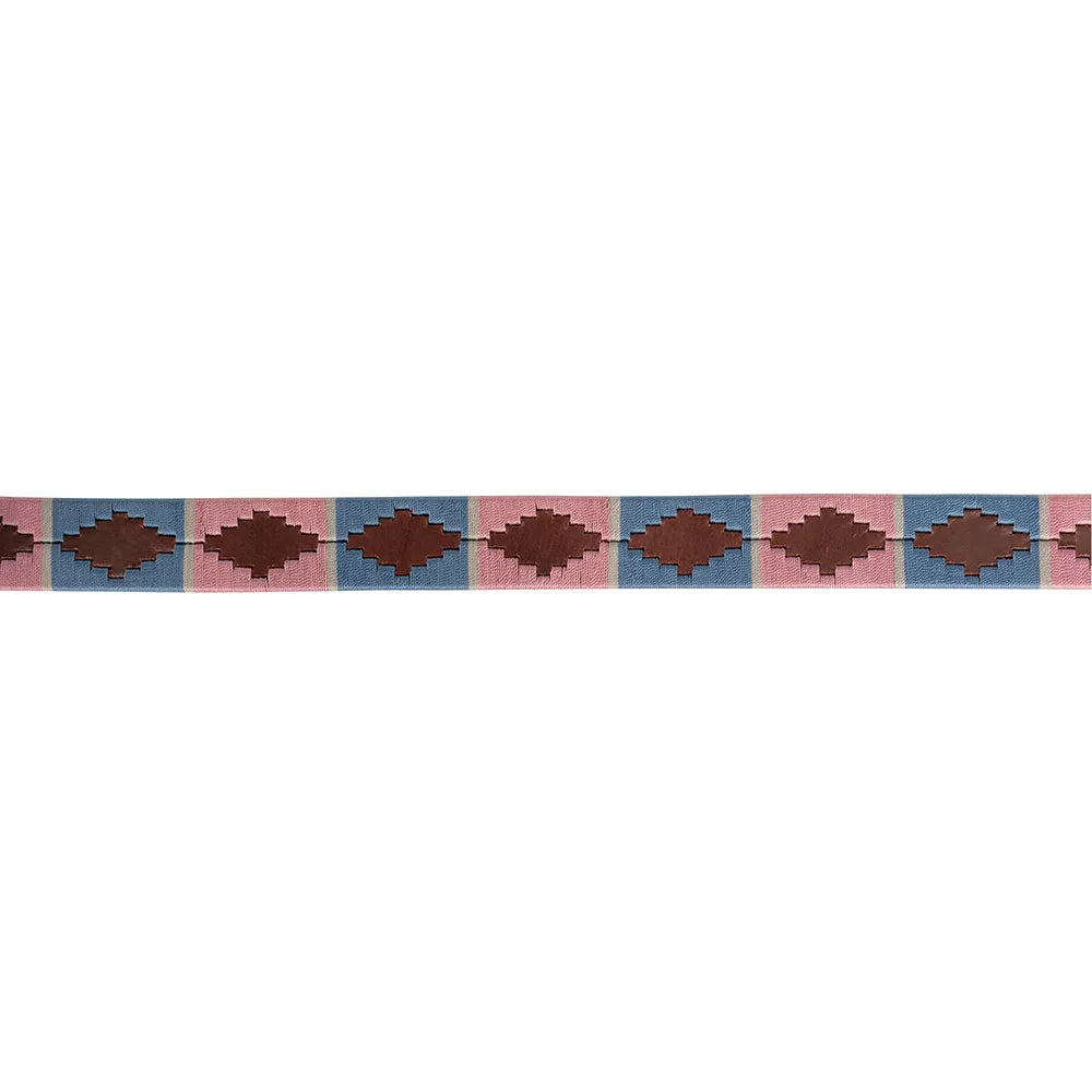 Navy-Fossil - Back - Hy Equestrian Elevate Polo Belt