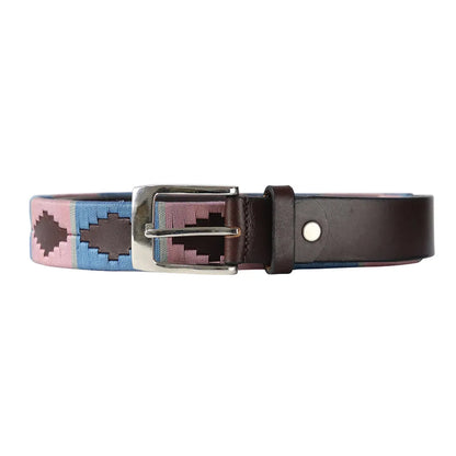 Navy-Fossil - Front - Hy Equestrian Elevate Polo Belt