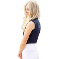 Navy - Back - Coldstream Girls Next Generation Cranshaws Sleeveless Base Layer Top